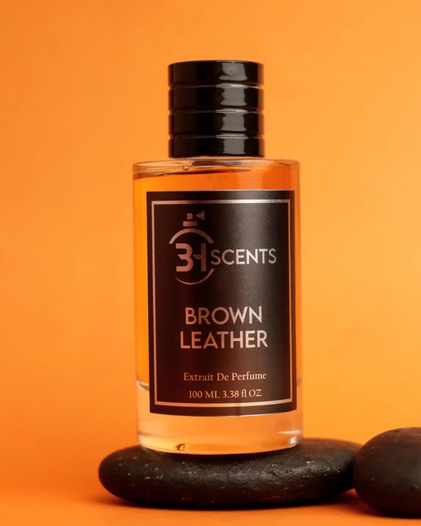 Brown Leather  3.38 Fl Oz