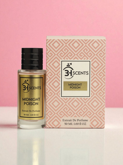 3HSCENT Midnight Poison 50 Ml 1.69 Fl Oz
