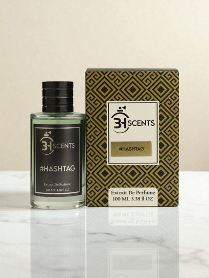 3HSCENT #Hashtag 100 Ml 3.38 Fl Oz