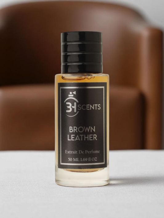 3HSCENT Brown Leather 50 Ml 1.69 Fl Oz