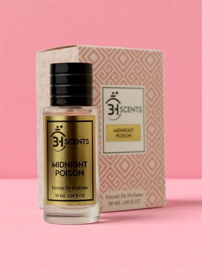 3HSCENT Midnight Poison 50 Ml 1.69 Fl Oz
